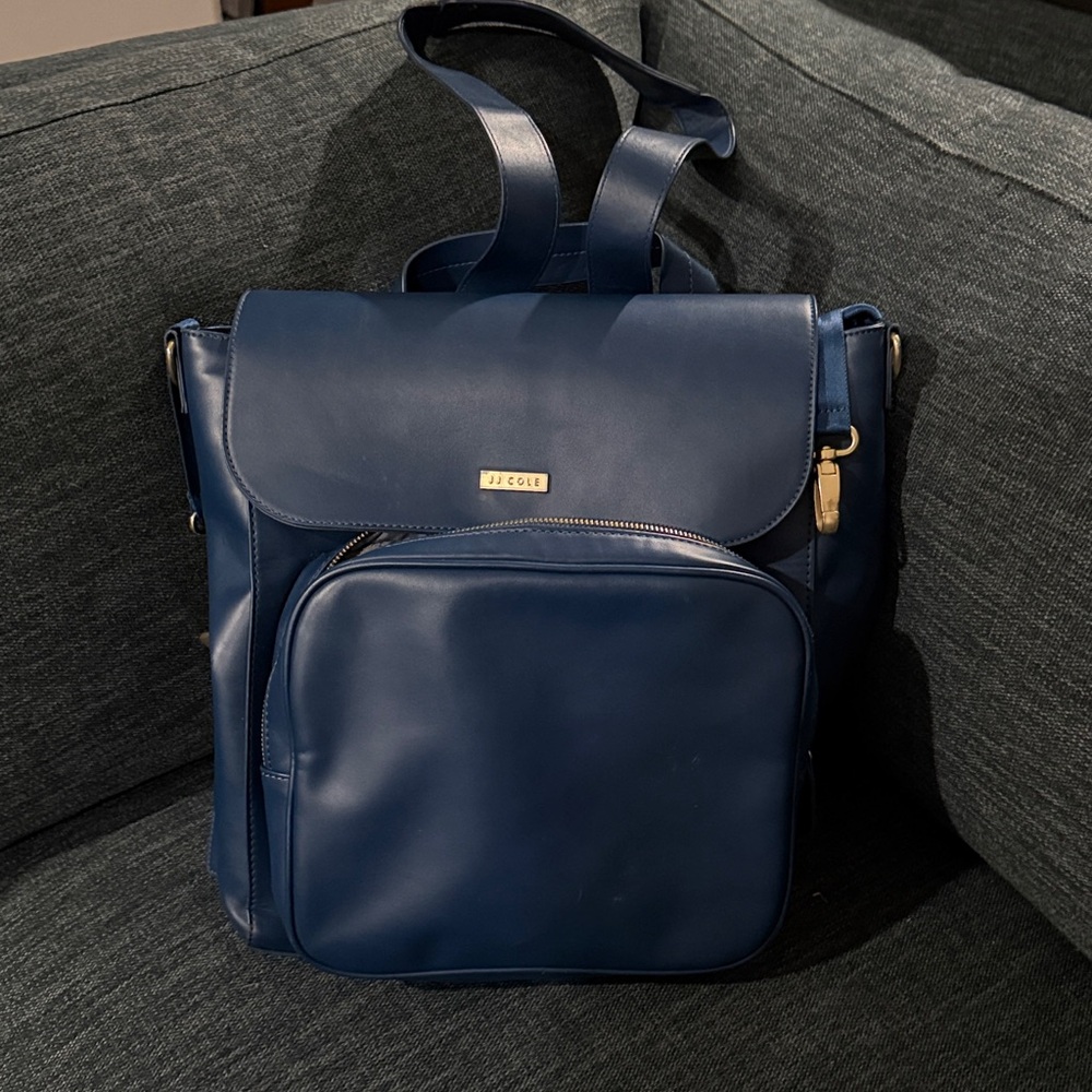 J. Cole Navy Blue Backpack Diaper Bag
